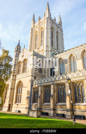 St Edmundsbury Cathedral, Bury St Edmunds Foto Stock