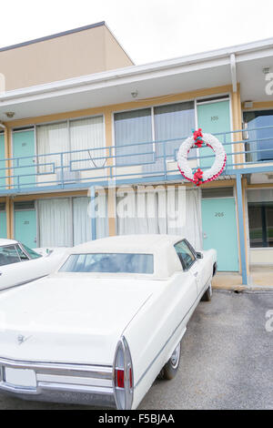 Immagine del Lorraine Motel dove Martin Luther King è stato ucciso Foto Stock