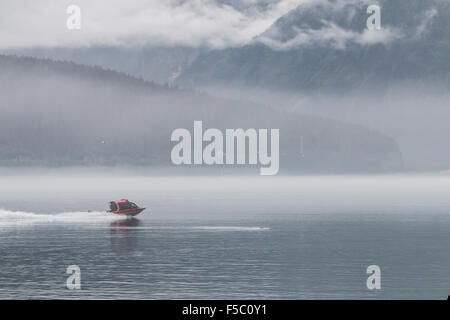 Viste dall'Iditarod Trail in Seward Alaska. Foto Stock