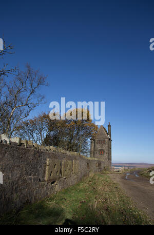 La torre di piccione. Il Grade ii Listed è un edificio Rivington giardini vicino a Chorley, Horwich, Bolton, Adlington, Darwen e Blackburn Foto Stock