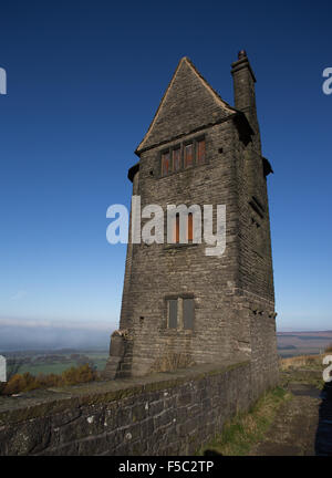 La torre di piccione. Il Grade ii Listed è un edificio Rivington giardini vicino a Chorley, Horwich, Bolton, Adlington, Darwen e Blackburn Foto Stock