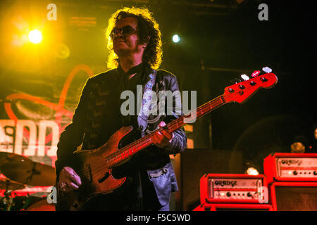 La sala da ballo elettrico, Camden, London, Regno Unito 1 novembre 2015 Glenn Hughes in concerto all'ultima data del suo tour del Regno Unito Glenn Hughes Credito: Richard Soans/Alamy Live News Foto Stock