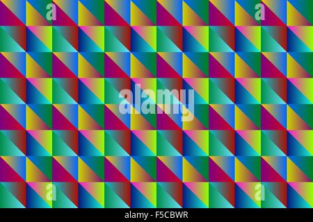 Mosaico uno sfondo di triangoli colorati.vettore Illustrazione Vettoriale