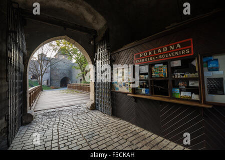 Castello Helfstýn, Repubblica Ceca, Europa Foto Stock