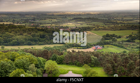 Sutton bank,sutton sotto whitestonecliff,North Yorkshire Foto Stock