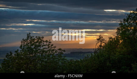 Sutton bank,sutton sotto whitestonecliff,North Yorkshire Foto Stock