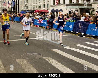 New York, New York, Stati Uniti d'America. 01 Nov, 2015. New York City Marathon. Maratona di New York, al Central Park di New York, NY USA Credito: Frank Rocco/Alamy Live News Foto Stock
