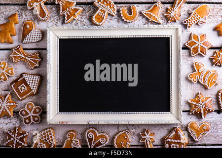 Composizione di natale. Studio shot. Foto Stock