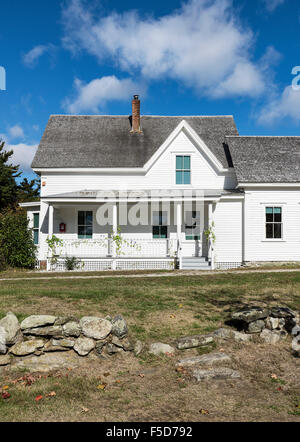 Boyhood home del poeta Robert Frost, Derry, New Hampshire, STATI UNITI D'AMERICA Foto Stock