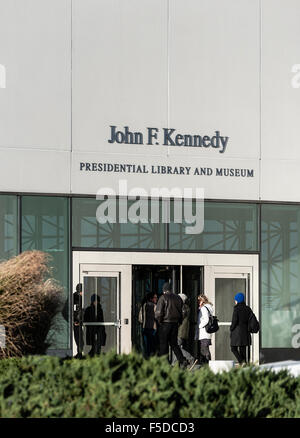 John F. Kennedy Presidential Library and Museum di Boston, Massachusetts, STATI UNITI D'AMERICA Foto Stock