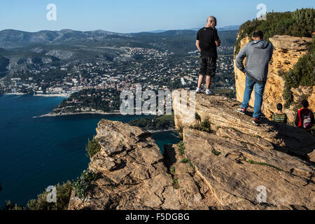 Cap Canaille : Cassis (Bouches-du-Rhône,Francia) Foto Stock