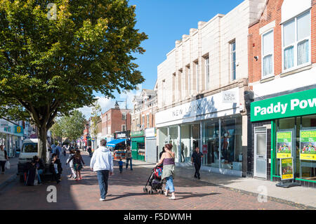 Pedestrianed High Street, Gillingham, Kent, England, Regno Unito Foto Stock