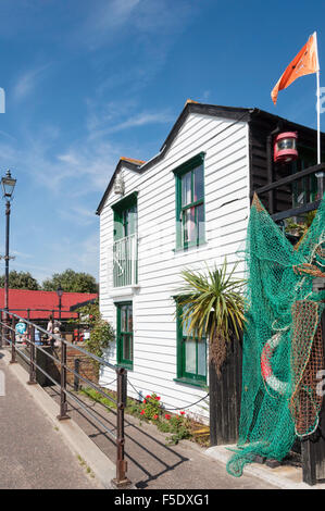 Seafront House, Old Leigh, Leigh-on-Sea, Essex, Inghilterra, Regno Unito Foto Stock