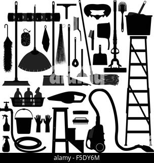 Domestiche attrezzatura utensile Illustrazione Vettoriale