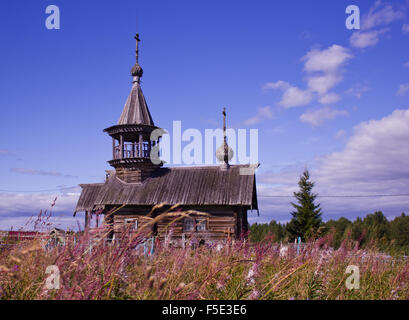 Chiesa in legno di Elia Profeta Foto Stock