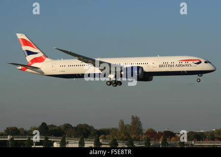 BRITISH AIRWAYS 787 Dreamliner 787 900 Foto Stock