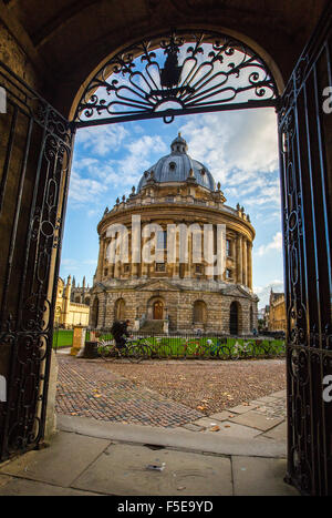 Radcliffe Camera, Oxford, Oxfordshire, England, Regno Unito, Europa Foto Stock