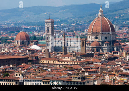 Cattedrale di Santa Maria del Fiore (Duomo), Firenze, Sito Patrimonio Mondiale dell'UNESCO, Toscana, Italia, Europa Foto Stock