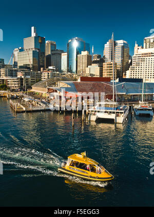 Taxi acqueo, Darling Harbour, Sydney, Australia Foto Stock