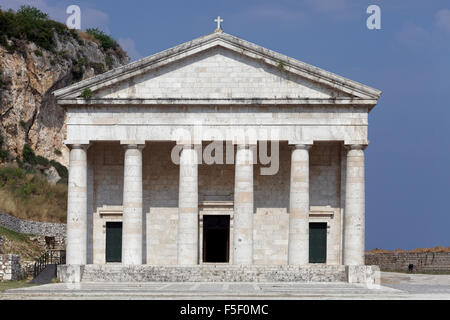 Agios Georgios chiesa basilica, Corfu' centro storico, città di Corfù, Sito Patrimonio Mondiale dell'Unesco, Corfu, Isole Ionie, Grecia Foto Stock