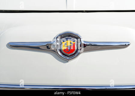 Fiat Abarth 695 badge Foto Stock