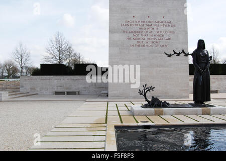 Militari USA il Cimitero e memoriale Margraten vicino a Maastricht, Paesi Bassi Foto Stock