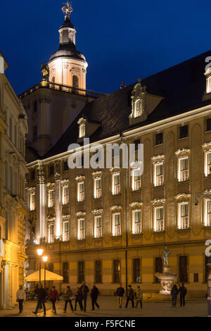 Wroclaw, Polonia, l'Università di Breslavia Foto Stock