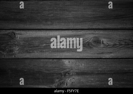 Nero a doghe in legno di sfondo o legno texture della granella Foto Stock