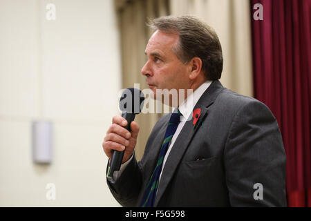 Neil Parish, membro del parlamento per tiverton e honiton e presidente della House of Commons ambiente, cibo e rurali di affa Foto Stock