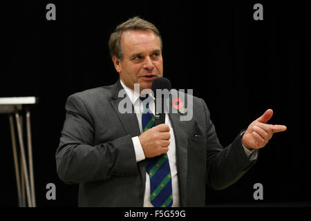 Neil Parish, membro del parlamento per tiverton e honiton e presidente della House of Commons ambiente, cibo e rurali di affa Foto Stock