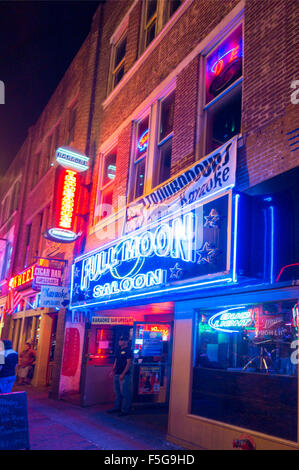 Full Moon saloon di Nashville Tennessee Foto Stock