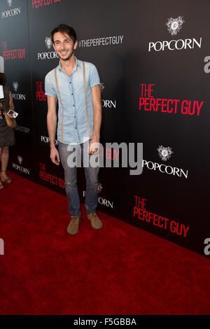 "L'Uomo perfetto' premiere - Arrivi con: Eric Henry dove: Beverly Hills, in California, negli Stati Uniti quando: 02 Set 2015 Foto Stock