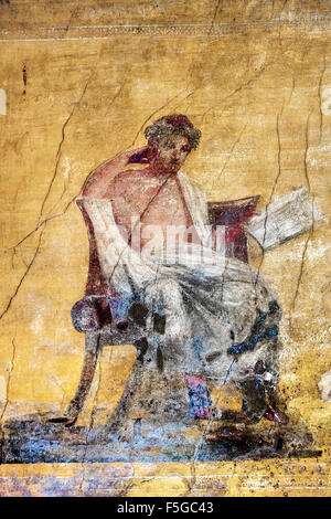 Casa di Menandro Pompei Campania Italia Foto Stock