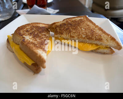 Formaggio alla griglia sandwich Foto Stock