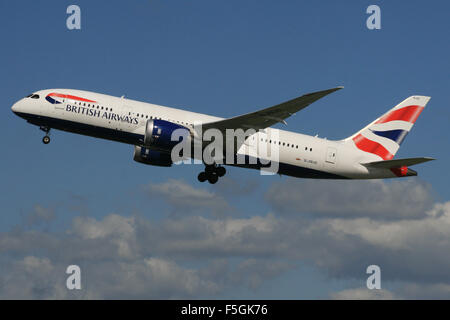 BRITISH AIRWAYS 787 DREAMLINER BA IAG Foto Stock