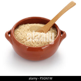 Farofa, tostato farina di manioca, cibo brasiliano Foto Stock