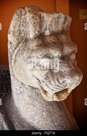 La città di Efeso Museo Archeologico (turco: Efes Müzesi) Selçuk vicino İzmir, Turchia. Foto Stock