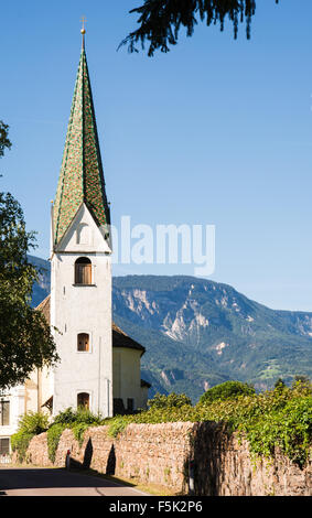 San Maurizio chiesa in Moritzing, Bolzano (Italia) Foto Stock