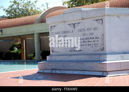 Martin Luther King Jr. grave Foto Stock