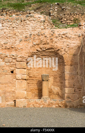 Il sito archeologico di Delfi è stata iscritta sulla lista del Patrimonio mondiale dell UNESCO Foto Stock