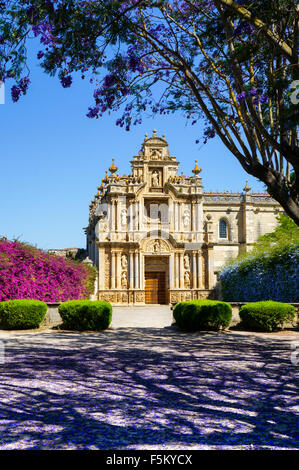 Certosa di Jerez de la Frontera. Un monastero a Jerez de la Frontera, è anche conosciuta come la Cartuja de Jerez de la Fronter Foto Stock