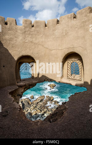 L'Oman, il vecchio mastio Muscat Foto Stock