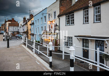 Vecchio Hemel High Street Foto Stock