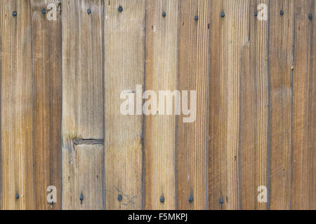 Il vecchio di legno dipinto - texture di sfondo o Foto Stock