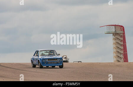 Sportscar Vintage Campionato Nazionale gara presso il circuito delle Americhe, Austin, TX, 2015 Foto Stock