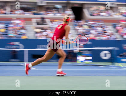 Angelique Kerber (GER) al 2015 US Open di Flushing Meadows ,USTA Billie Jean King National Tennis Center di New York, STATI UNITI D'AMERICA, Foto Stock