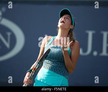 Julia Goerges (GER) al 2015 US Open di Flushing Meadows ,USTA Billie Jean King National Tennis Center di New York, STATI UNITI D'AMERICA, Foto Stock