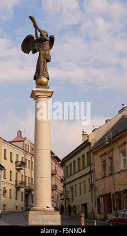 Angelo di Uzupis a Vilnius (Lituania) Foto Stock