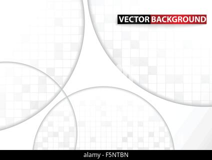 Mosaico e cerchio sfondo astratto, vettore EPS10 Illustrazione Vettoriale