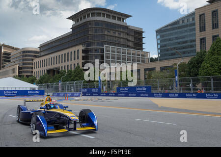 Malaysia, Putrajaya. 7 Nov 2015. Durante il giorno della gara per il Round 2 FE 2015 Putrajaya ePrix. Sharkawi Che Din/Alamy Live News Foto Stock